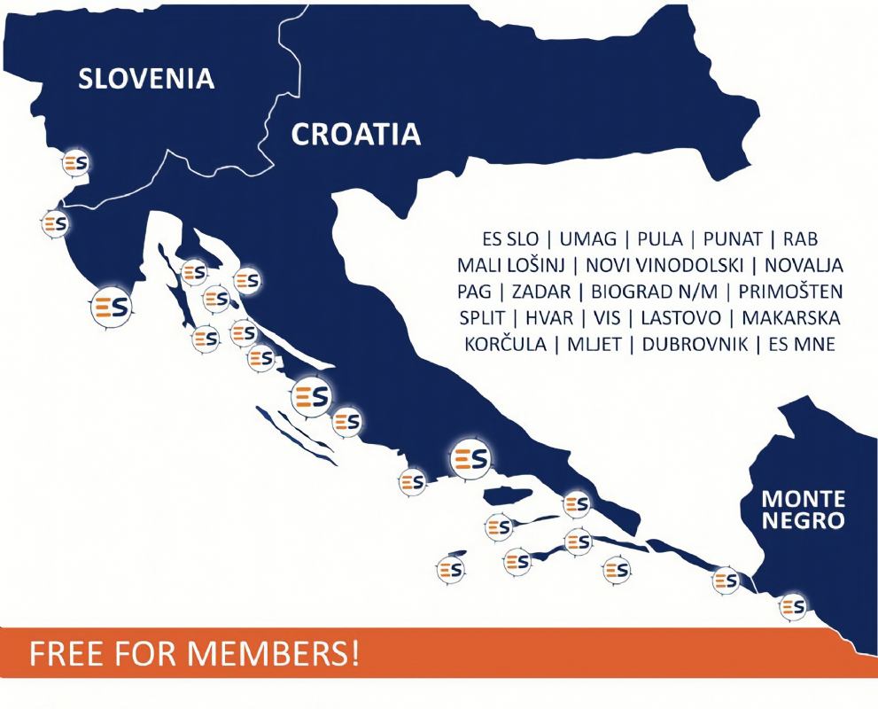 21 EmergenSea bases along Adriatic sea