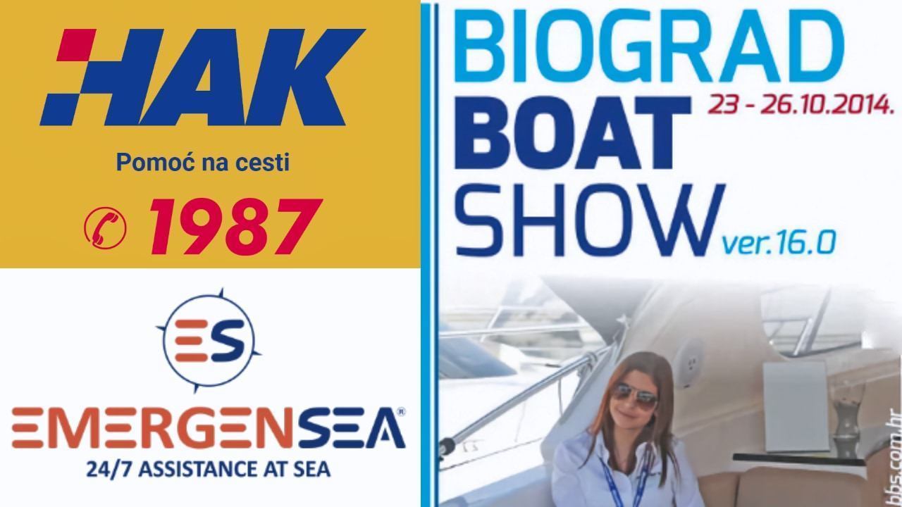 Die Biograd Boat Show ist zu Ende. Bekanntgabe der Gewinner der HAK und Emergensea Mitgliedschaftspakete